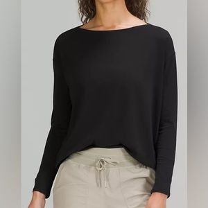 Lululemon Back in Action Long Sleeve Shirt Size 14